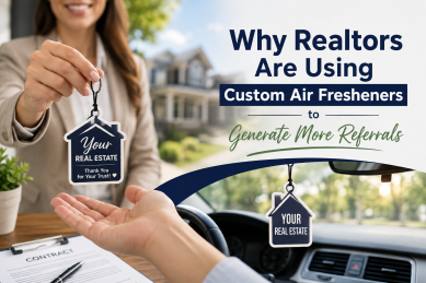 Why Realtors Are Using Custom Air Fresheners to Generate More Referrals